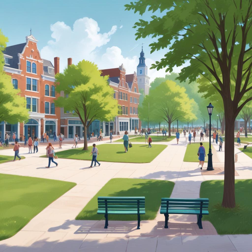 Holland Indiana public spaces