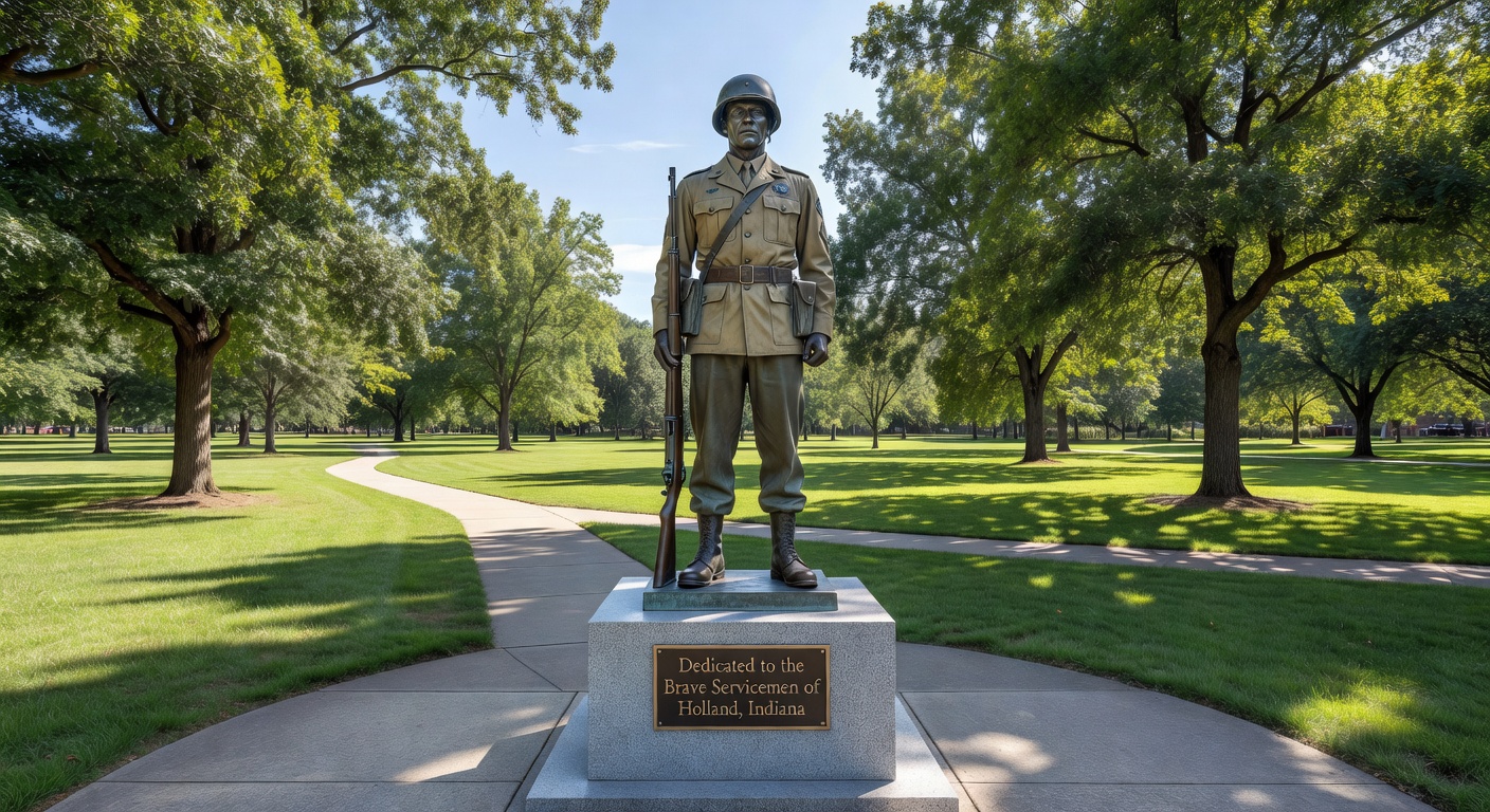 Holland Indiana servicemen recognition