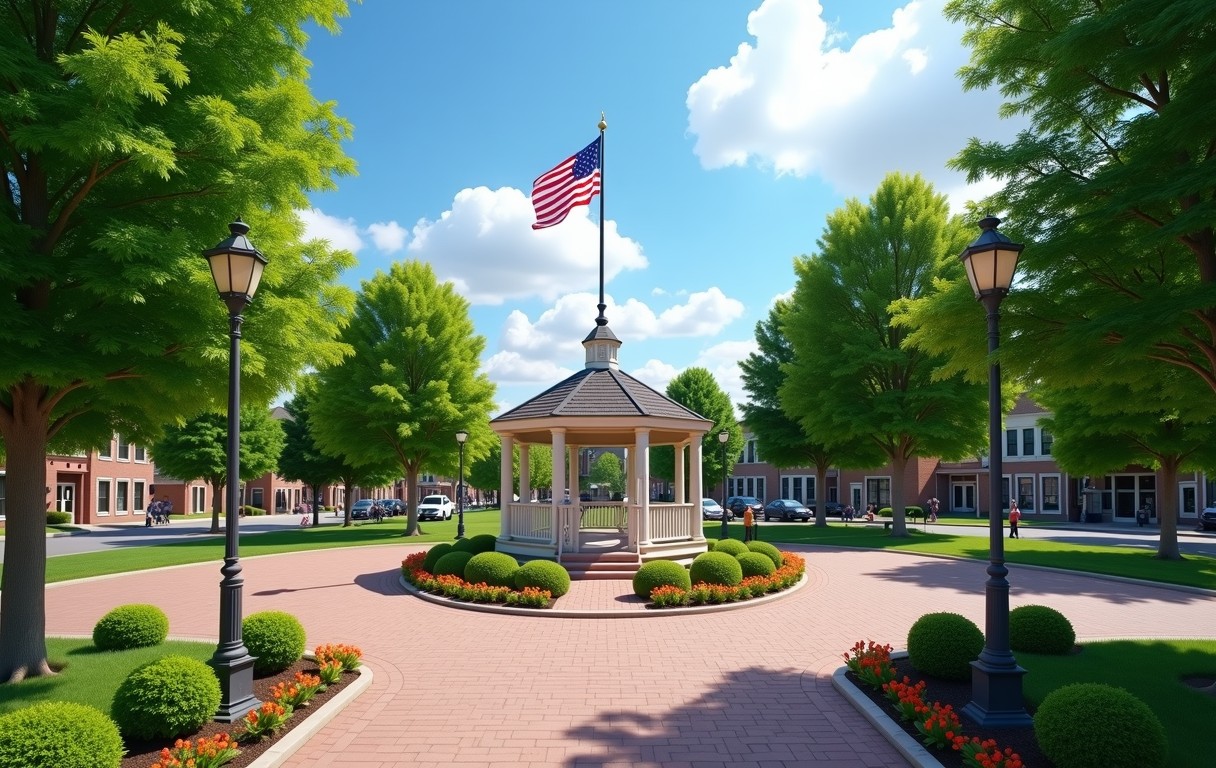 Holland Indiana town improvements — The Holland Commons Project: A Legacy Initiative